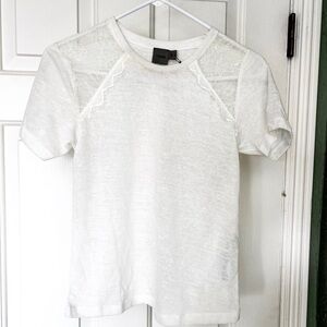 🍃🌟ASOS White shirt with decorative detail🌟🍃